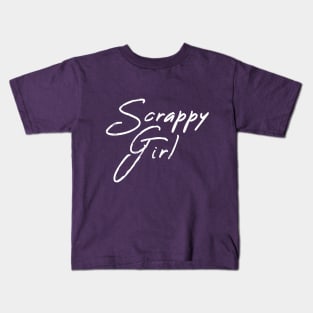 Scrappy Girl Attitude Kids T-Shirt